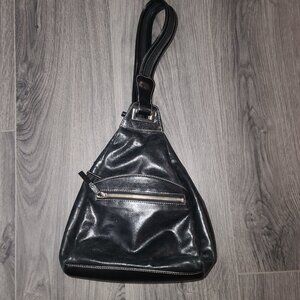 Vtg Giani Bernini Leather backpack daypack Bag Purse